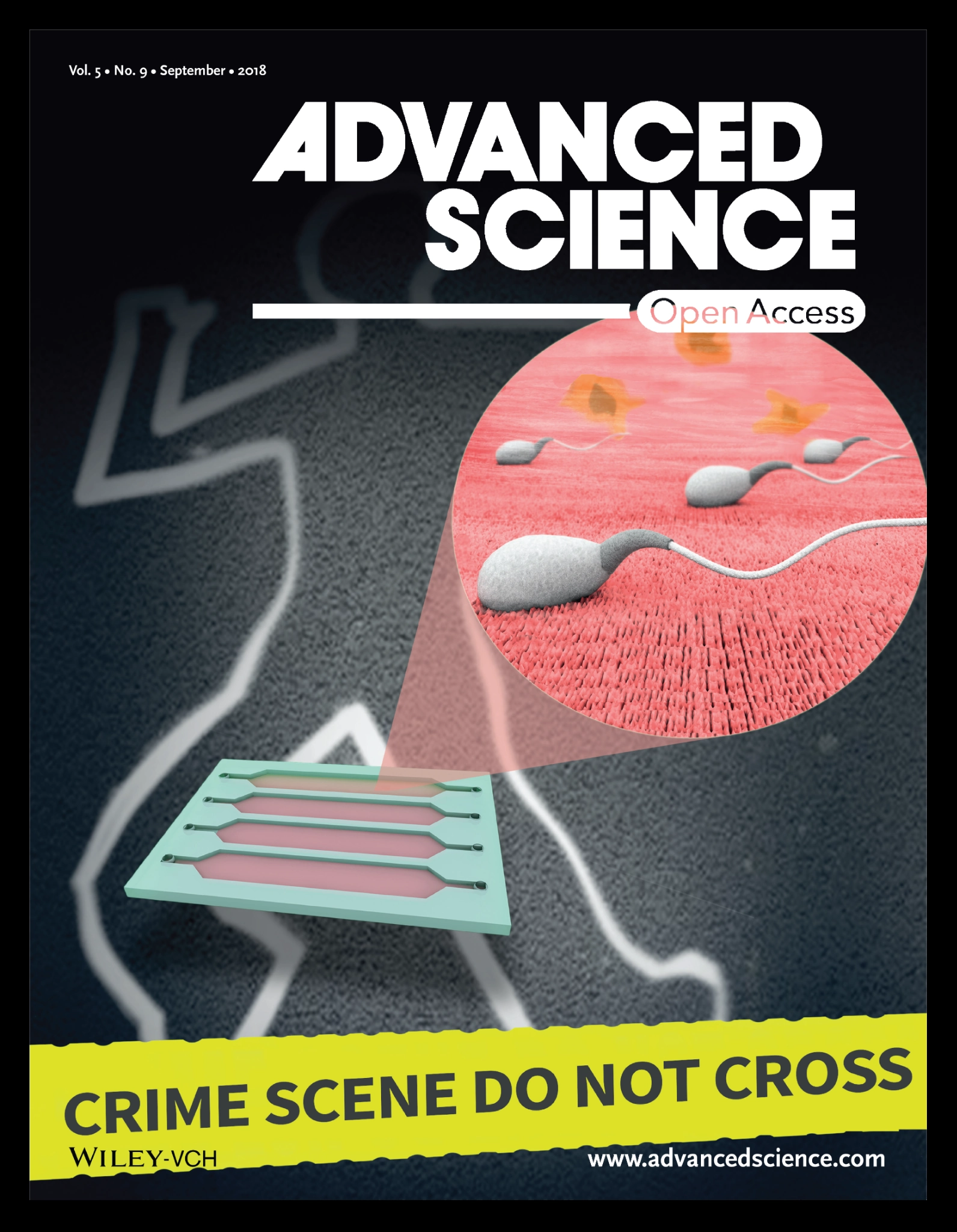 Advanced Science · Inside Back Cover · 2018