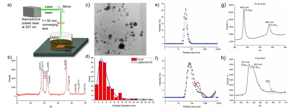 Preview of Dual‐Stoichiometry Copper Sulphide Nanoparticles by Laser Ablation in DMSO: Synthesis and Biomedical Applications for Enhanced Photothermal Therapy and Photoacoustic Imaging